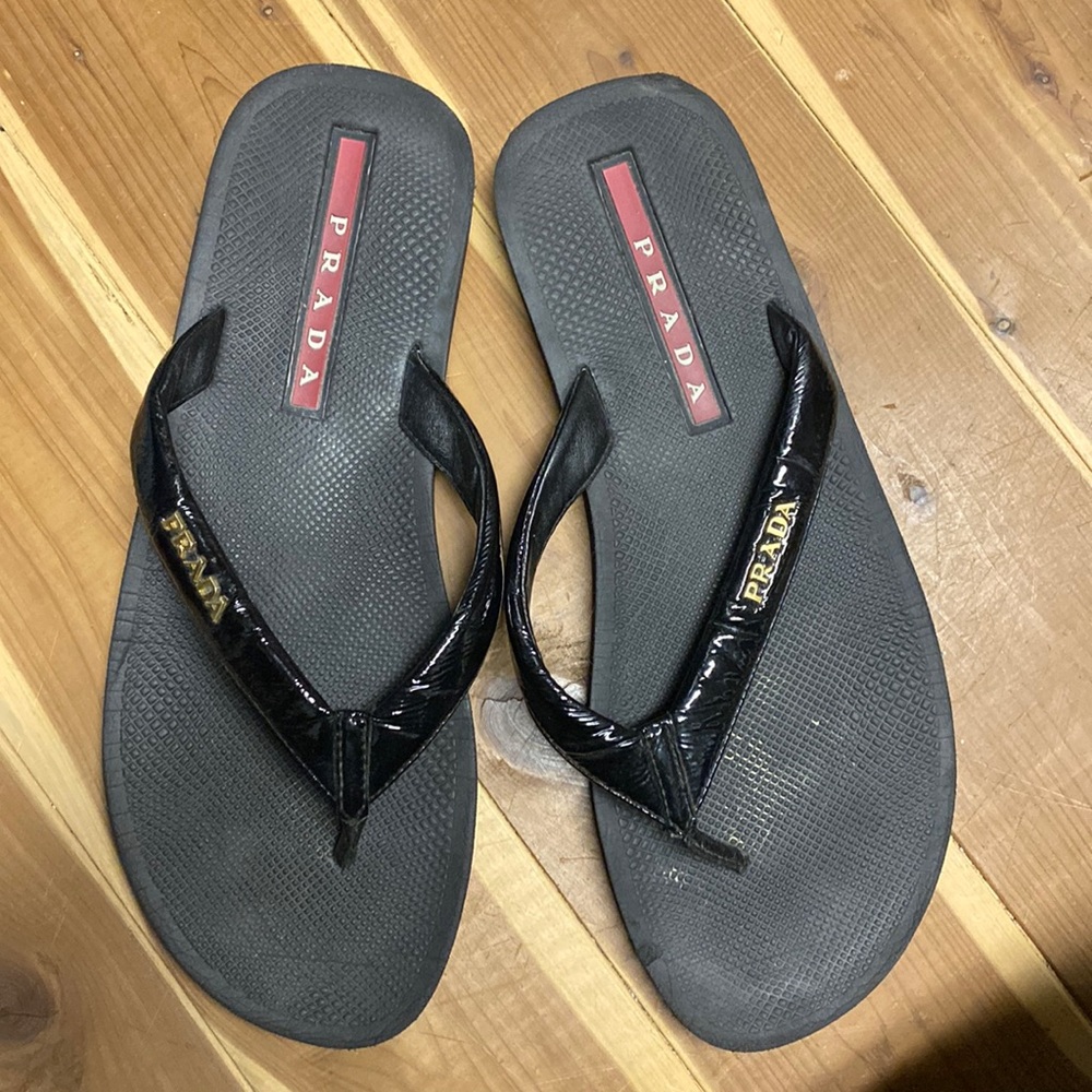 Prada Flip Flops